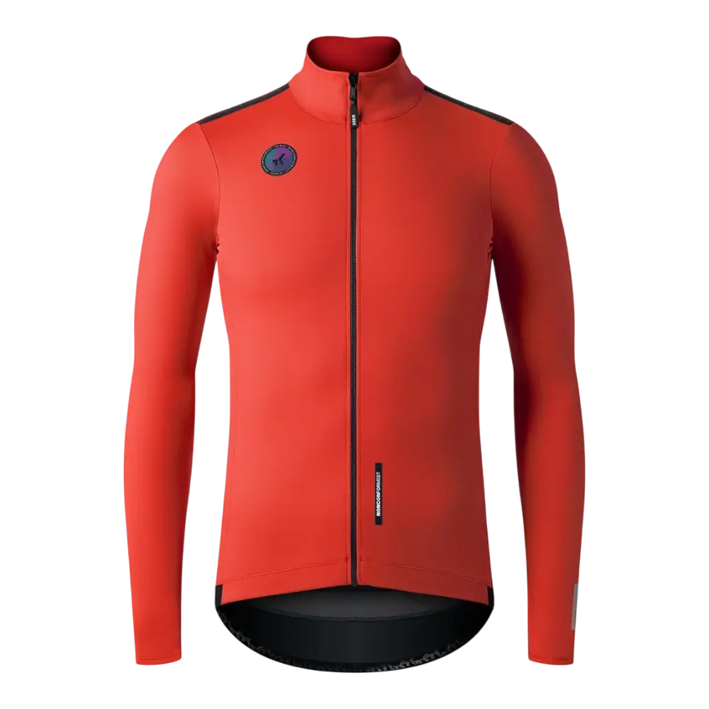 GOBIK Envy 2.0 Fietsshirt Lange Mouwen Oranje Heren