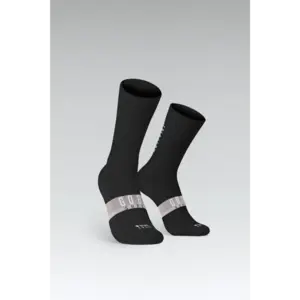 Gobik Superb Horizon Axis Extra Long Fietssokken Zwart