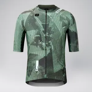 Gobik Attitude 2.0 Fietsshirt Korte Mouwen Groen Heren