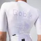 Gobik Attitude 2.0 Fietsshirt Korte Mouwen Wit/Geel Heren