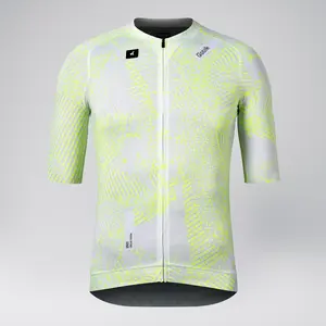 Gobik CX Pro 4.0 Fietsshirt Korte Mouwen Geel/Wit