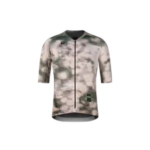 Gobik Reactive Fietsshirt Korte Mouwen Roze/Groen
