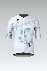 Gobik Attitude 2.0 Fietsshirt Korte Mouwen Groen/Wit Heren