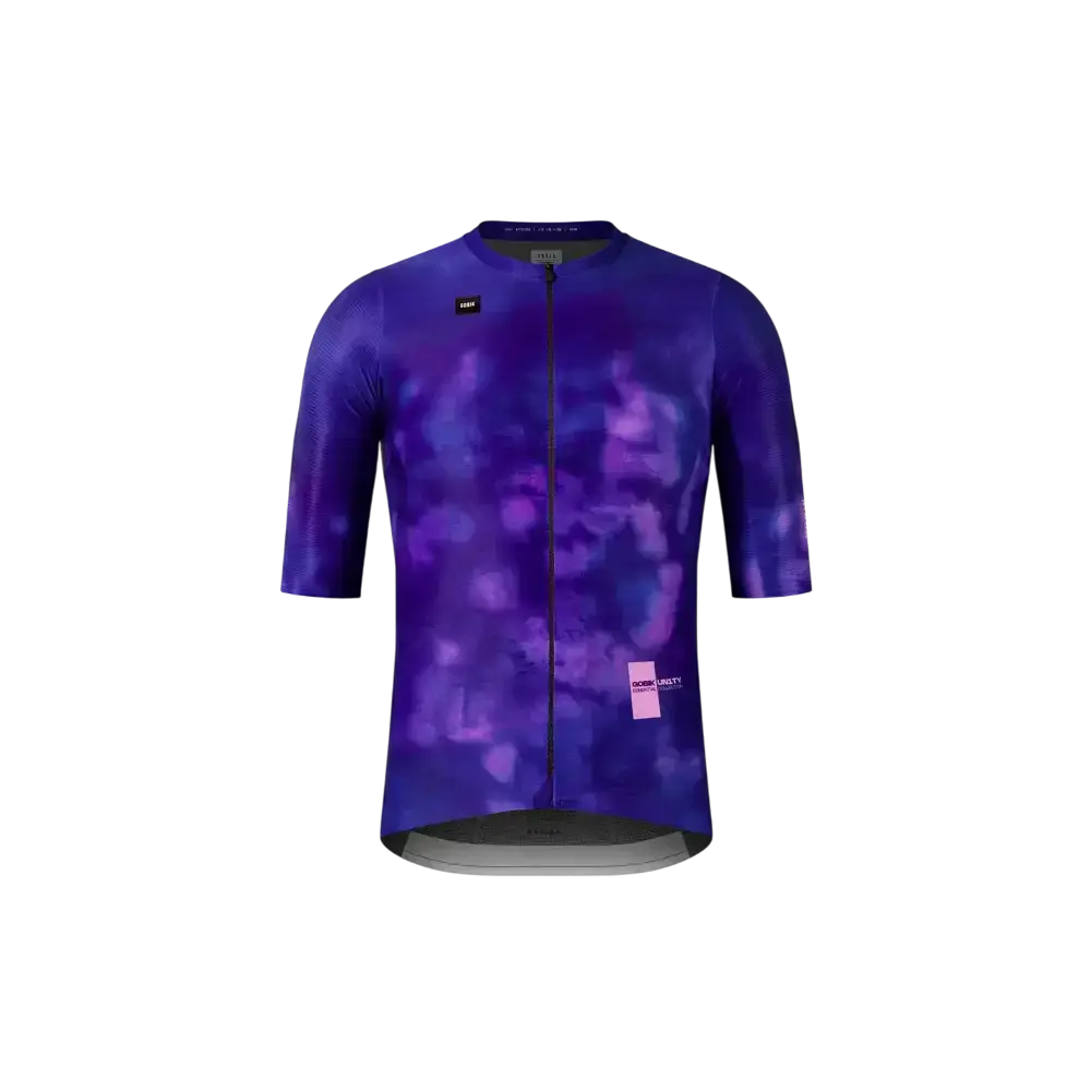 GOBIK Magnitude Fietsshirt Korte Mouwen Paars Heren