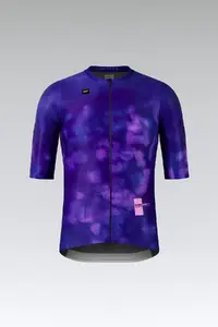 Gobik Magnitude Fietsshirt Korte Mouwen Paars Heren