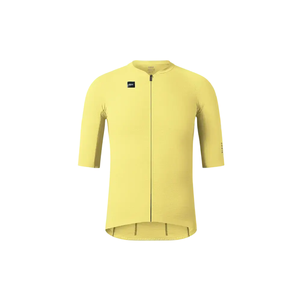 GOBIK Phantom Fietsshirt Korte Mouwen Geel