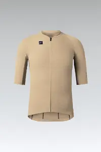 Gobik Phantom Fietsshirt Korte Mouwen Beige
