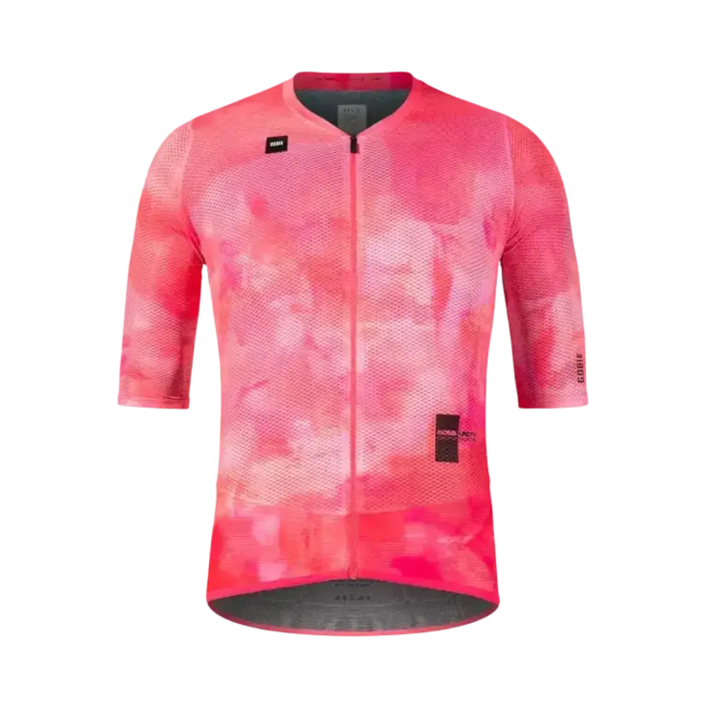GOBIK Carrera 3.0 Fietsshirt Korte Mouwen Roze