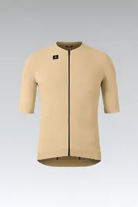 Gobik CX Solid Fietsshirt Korte Mouwen Bruin