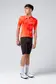 Gobik Stark Fietsshirt Korte Mouwen Oranje Heren
