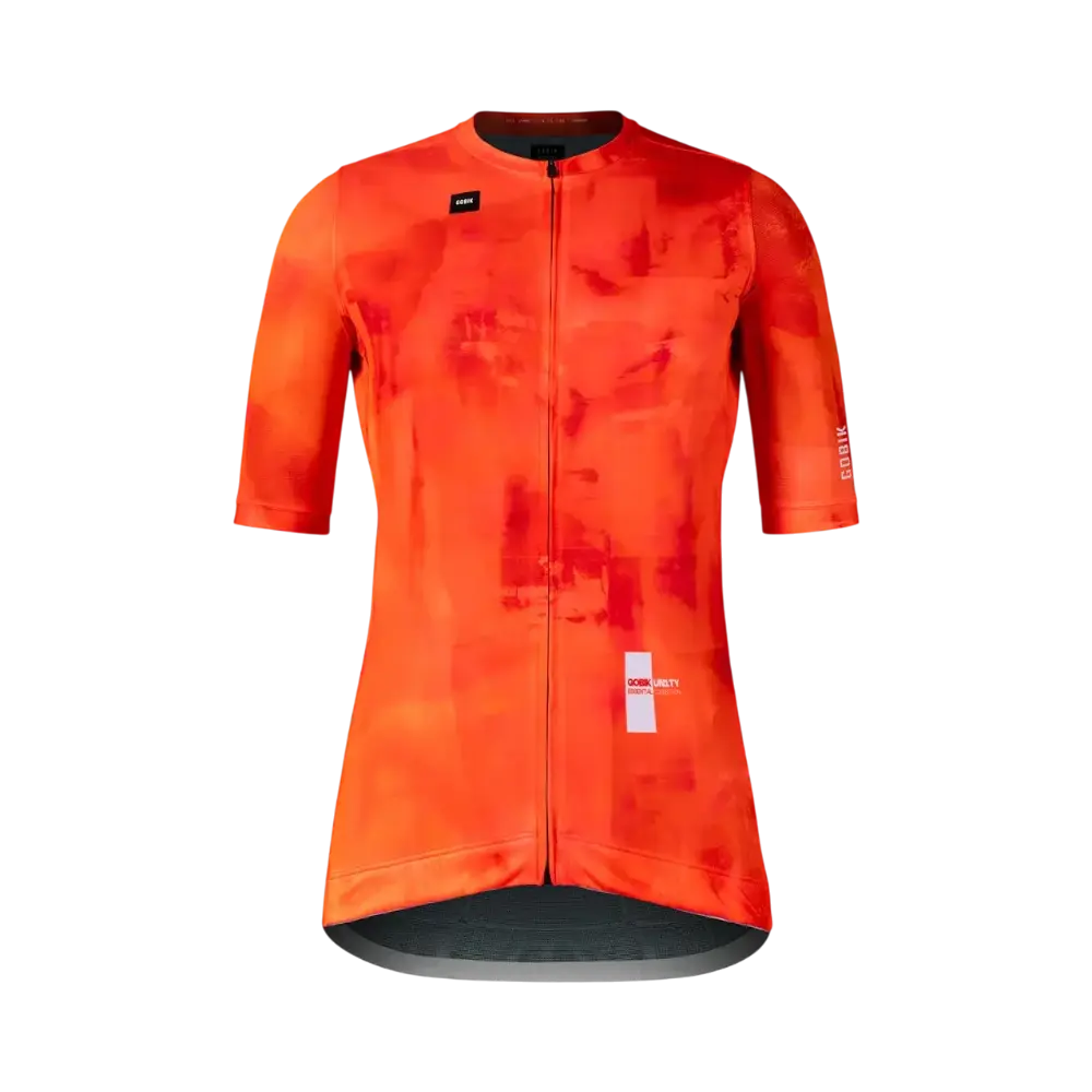 GOBIK Stark Fietsshirt Korte Mouwen Oranje Dames