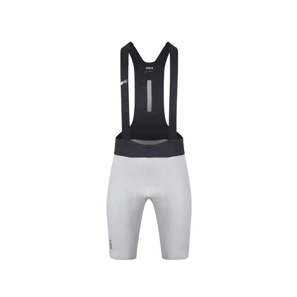 GOBIK Lancer K12 Fietsbroek Kort Wit/Zwart Heren