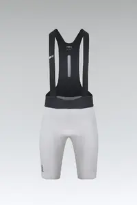 Gobik Lancer K12 Fietsbroek Kort Wit/Zwart Heren