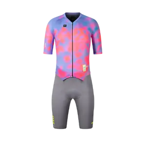 Gobik Madison K10 Tijdritpak Paars/Roze/Grijs Heren