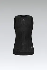 Gobik Second Skin Ondershirt Mouwloos Zwart Dames