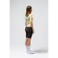 Gobik Attitude 2.0 Fietsshirt Korte Mouwen Dames Beige/Multi