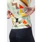Gobik Magnitude Fietsshirt Korte Mouwen Heren Beige/Multi