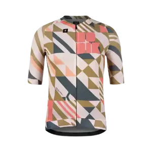 Gobik CX Pro 4.0 Fietsshirt Korte Mouwen Beige/Multi
