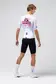 Gobik Carrera 3.0 Fietsshirt Korte Mouwen Wit/Roze