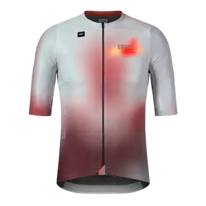 Gobik Attitude 2.0 Fietsshirt Korte Mouwen Bruin/Grijs Heren