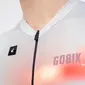 Gobik Attitude 2.0 Fietsshirt Korte Mouwen Bruin/Grijs Heren
