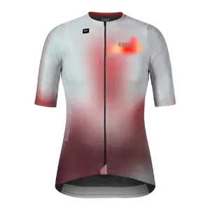 Gobik Attitude 2.0 Fietsshirt Korte Mouwen Bruin/Grijs Dames