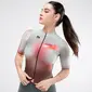 Gobik Attitude 2.0 Fietsshirt Korte Mouwen Bruin/Grijs Dames