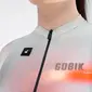 Gobik Attitude 2.0 Fietsshirt Korte Mouwen Bruin/Grijs Dames