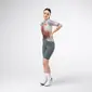 Gobik Attitude 2.0 Fietsshirt Korte Mouwen Bruin/Grijs Dames