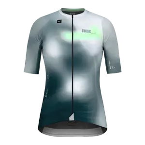 Gobik Attitude 2.0 Fietsshirt Korte Mouwen Groen Dames