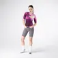 Gobik CX Pro 4.0 Fietsshirt Korte Mouwen Paars/Groen