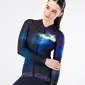 Gobik Vanquish Fietsshirt Lange Mouwen Donkerblauw/Groen