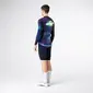 Gobik Vanquish Fietsshirt Lange Mouwen Donkerblauw/Groen