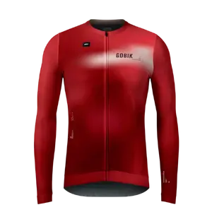 Gobik Vanquish Fietsshirt Lange Mouwen Rood