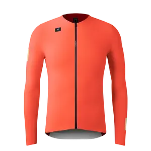 Gobik Avalon Fietsshirt Lange Mouwen Oranje