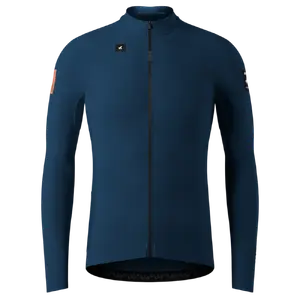 Gobik Pacer Solid 2.0 Fietsshirt Lange Mouwen Donkerblauw Heren