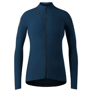 Gobik Pacer Solid 2.0 Fietsshirt Lange Mouwen Donkerblauw Dames