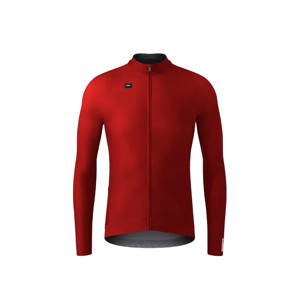 GOBIK Weezer Fietsshirt Lange Mouwen Rood Heren