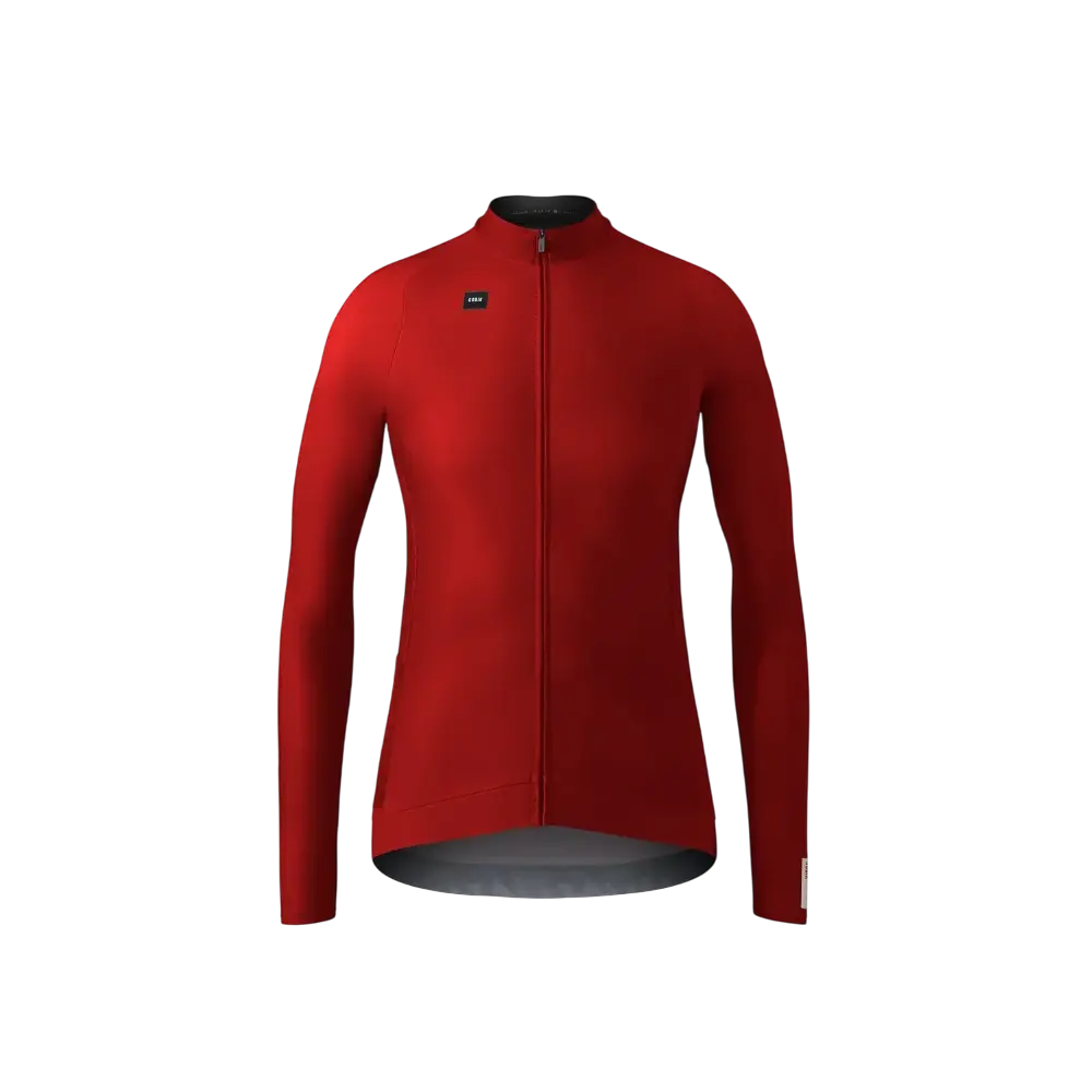 GOBIK Weezer Fietsshirt Lange Mouwen Rood Dames