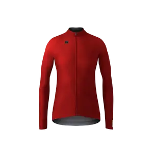 GOBIK Weezer Fietsshirt Lange Mouwen Rood Dames