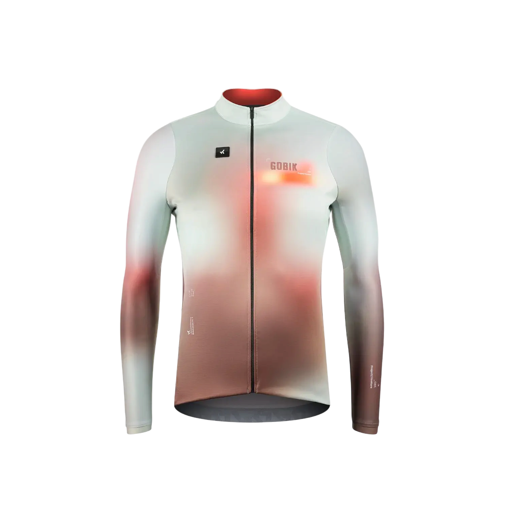 GOBIK Vantage Fietsjack Bruin/Rood Heren