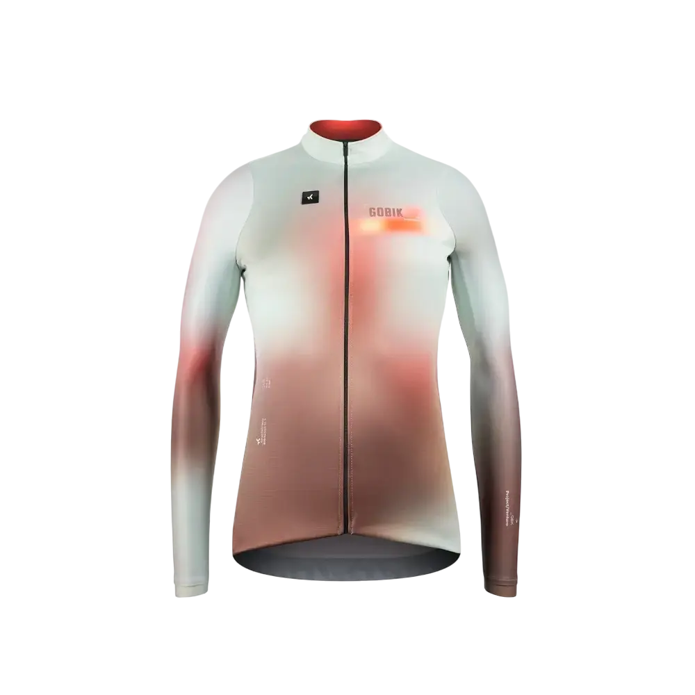 GOBIK Vantage Fietsjack Bruin/Rood Dames