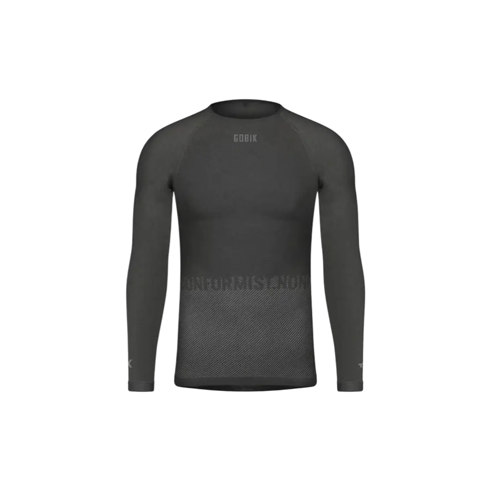 GOBIK Limber Skin Thermoshirt Lange Mouwen Grijs Heren