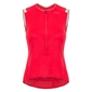 SHER Fulmine 3/4 Zip Fietsshirt Zonder Mouwen Rood Dames