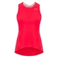 SHER Lampo Gravel Fietsshirt Zonder Mouwen Rood Dames