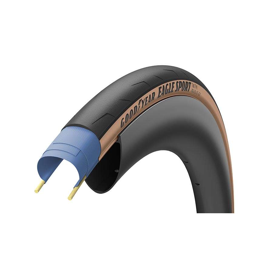 Goodyear Eagle Sport Racefiets Band Skinwall