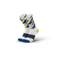 Incylence Dashes Hardloopsokken Wit/Blauw/Geel