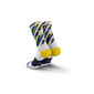 Incylence Dashes Hardloopsokken Wit/Blauw/Geel