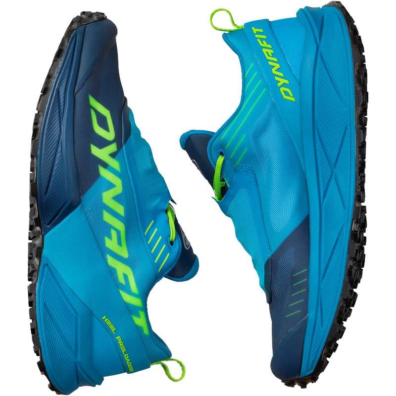 Dynafit Ultra 100 Trail Hardloopschoenen Blauw/Donkerblauw/Groen Heren