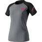 Dynafit Alpine Pro Trail Hardloopshirt Korte Mouwen Grijs/Zwart Dames